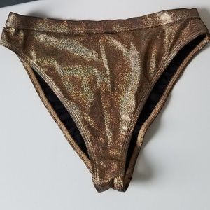 **SOLD** Iheartraves Gold bottoms.
